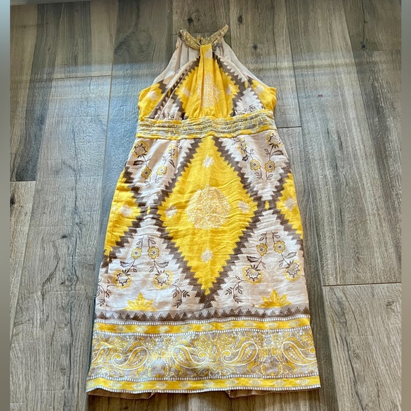 Antonio Melani Multicolor Halter Dress - Size 14 - Picture 3 of 6